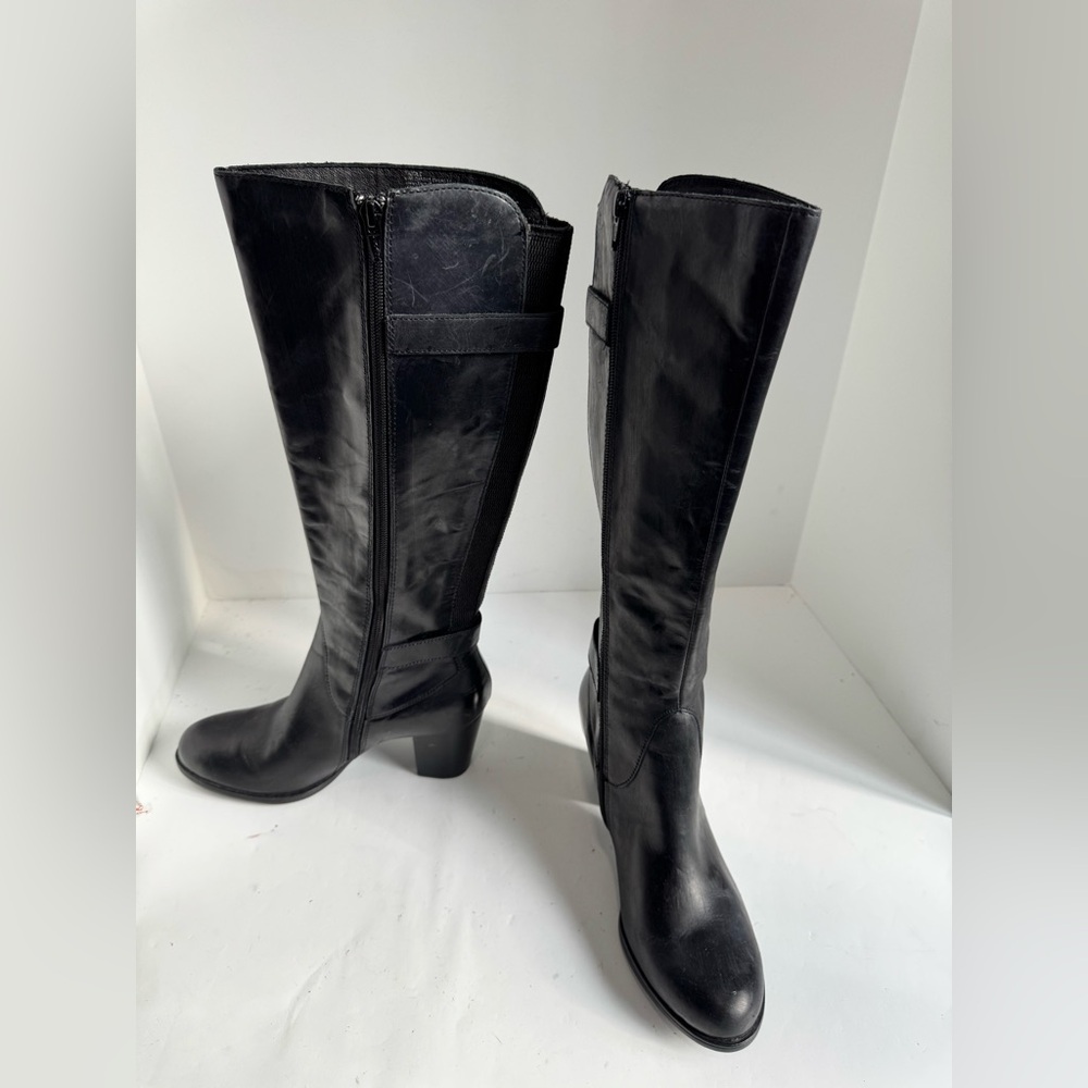 Born Vita Black Leather Women's Boots. Size 7.5 - Picture 4 of 9